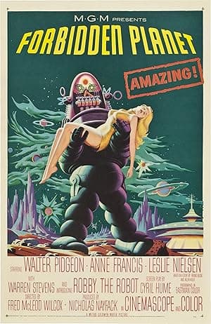 Forbidden Planet poster